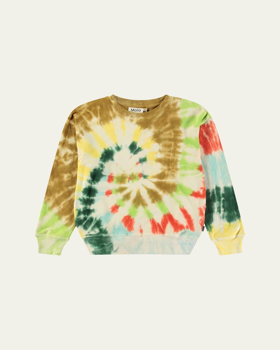 Boy's Memphis Tie Dye Sweatshirt, Size 4-6